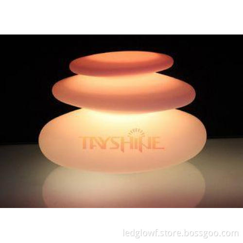 Fashionable Transparant PC LED Light Mood Lamp For KTV , Ka